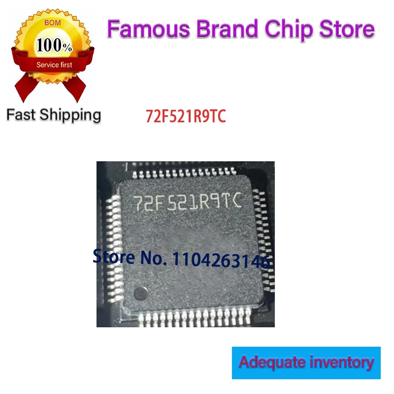 

10~50Pcs new original 72F521R9TC ST72F521R9TC QFP64