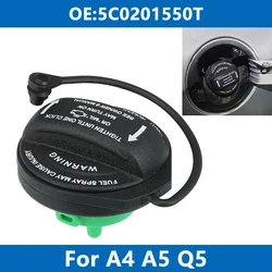 Car Fuel Tank Cap Filler Gas Caps 5C0201550T 5Q0201550L for VW Beetle Jetta GTI Golf Tiguan AUDI B8 A4 A5 A8 S8 Q5 SQ5 RS