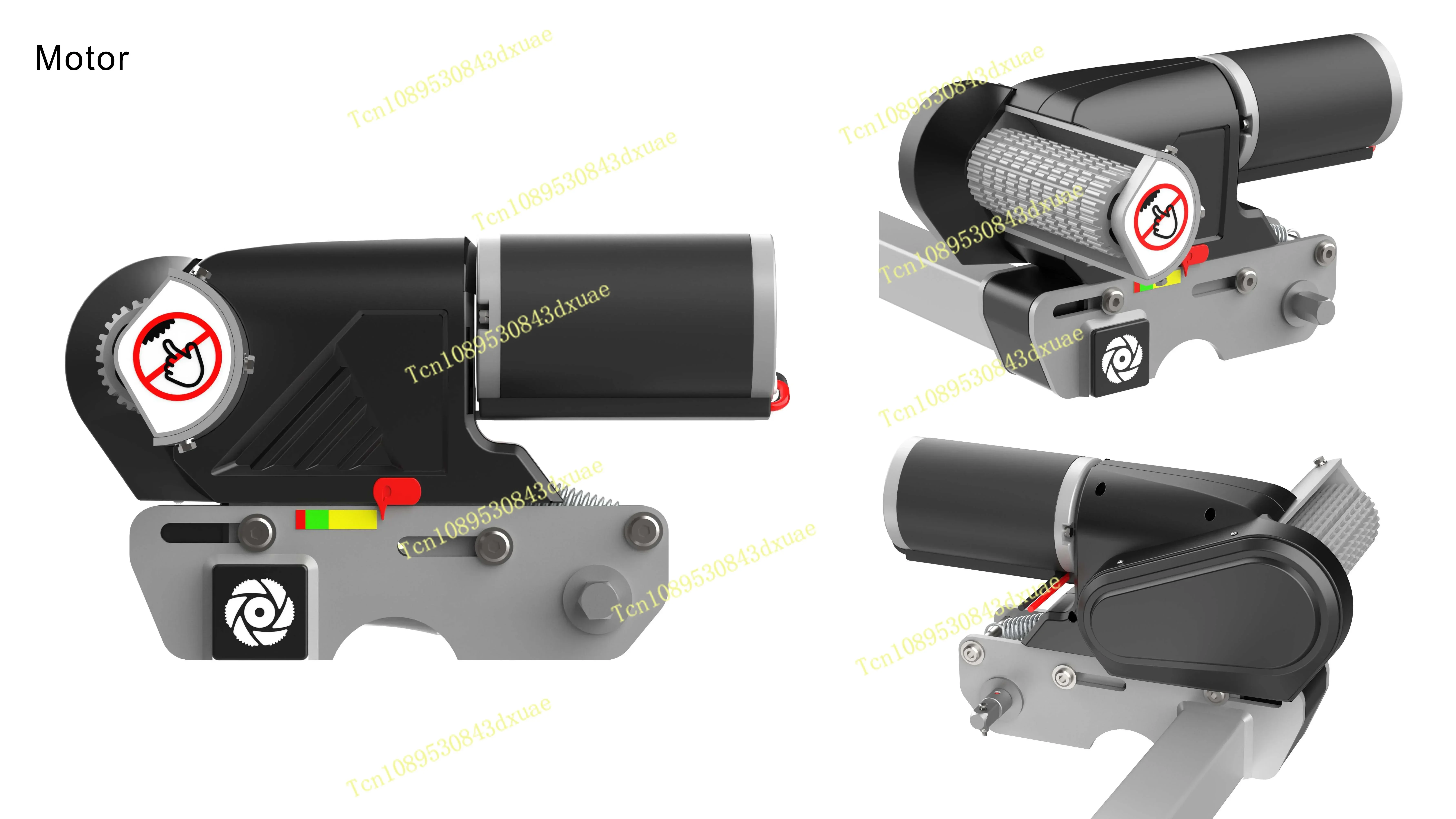 （ Advance deposit）Single Twin Axle Chain Driven Heavy Duty Electric Caravan Mover Kit
