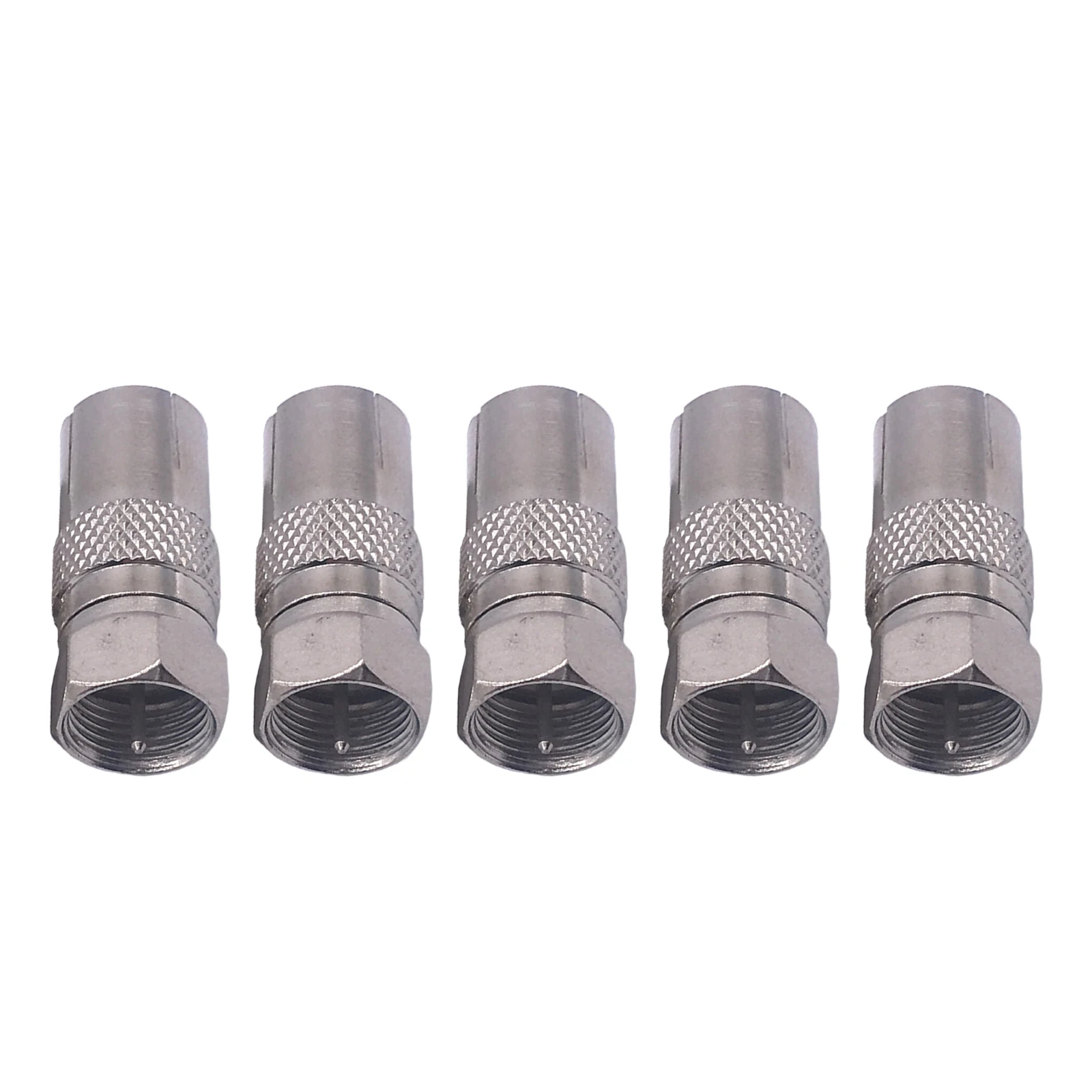 Wire Connectors TV Antenna Adapter Low Frequency Connector Adapter Metal Process TV Connector TV Set Top Boxes Zinc Alloy