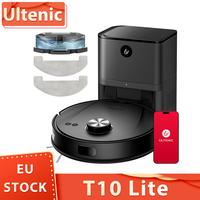 Ultenic T10 Lite Robot Vacuum Cleaner with Lidar Navigation, 4500Pa Suction, Self-Empty, Matrix Clean, 2L Dustbin, App Control