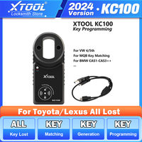 XTOOL KC100 Key Programmer For VW 4&5th For BMW CAS1-CAS3 For Skoda IMMO MQB Key Matching Tool Work With X100PAD3 X100MAX D8 D9