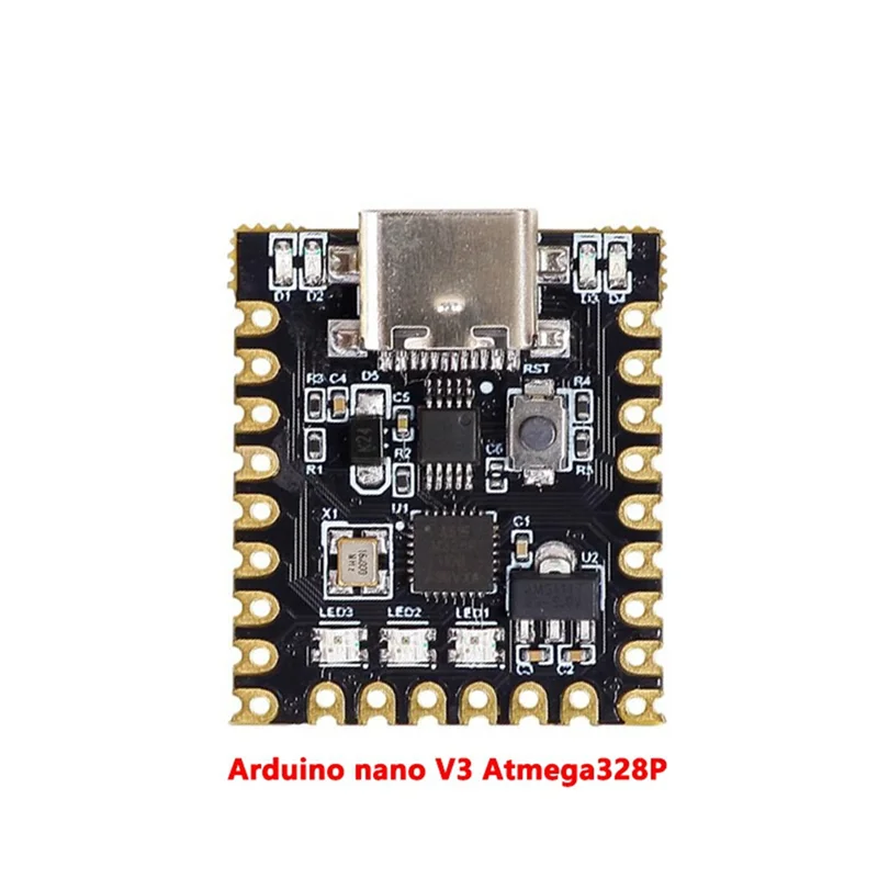 Superb For Arduino Nano Supermini Type-C Development Board Atmega328p Chip Ch340 Serial Port Development Board For Arduino