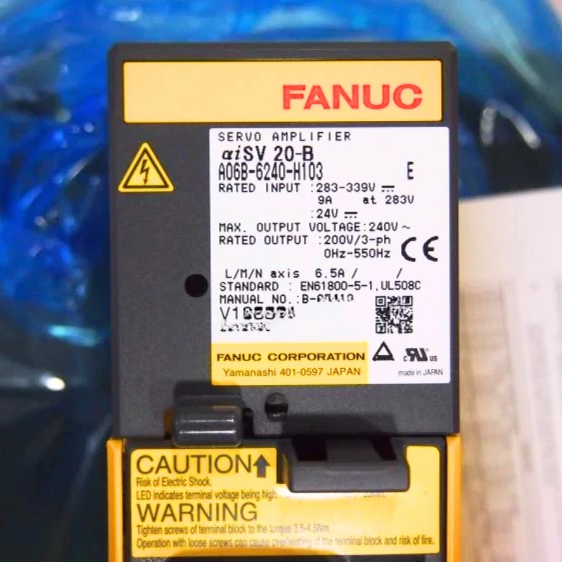 Fanuc A06B-6240-H103 Servo Amplifier In Stock Fast Shipping