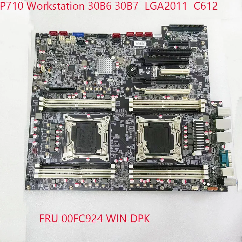 

P710 материнская станция 00FC924 WIN DPK для ThinkStation P710 рабочая станция 30B6 30B7 LGA2011 C612 DDR4 100% Новинка