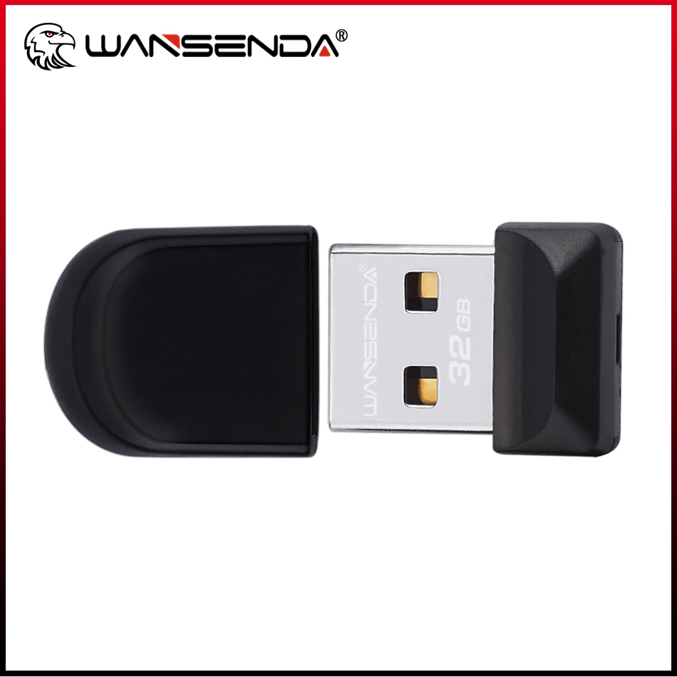 

WANSENDA Super Tiny Mini USB Flash Drives USB 2.0 Pendrive 64GB 32GB 16GB 8GB 4GB Thumb Drive Cle USB Memory Stick Cute Pendrive