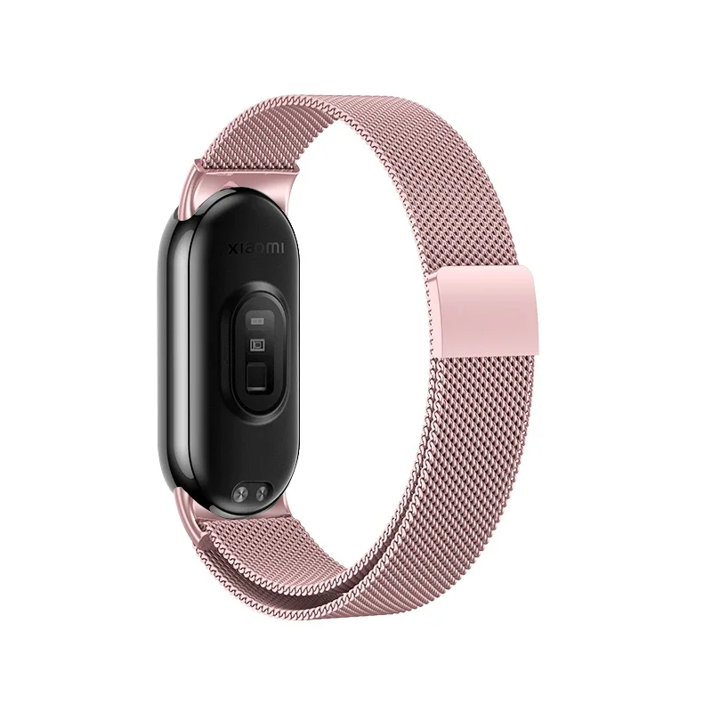 Milanese-Armband für Xiaomi Band 11 10, magnetisches Metallarmband, Edelstahl, bequemes Handgelenksband, Mi Band 8 9, Riemen, Correa – Detail 10