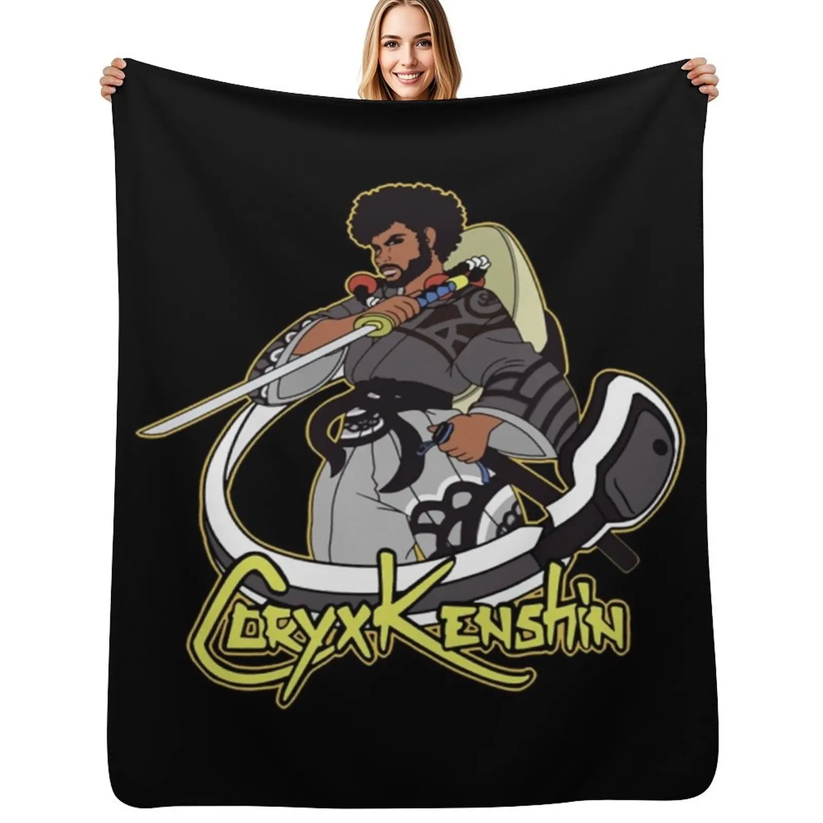 

Coryxkenshin Throw Blanket Ultra Soft Flannel Fleece Blanket for All Seasons