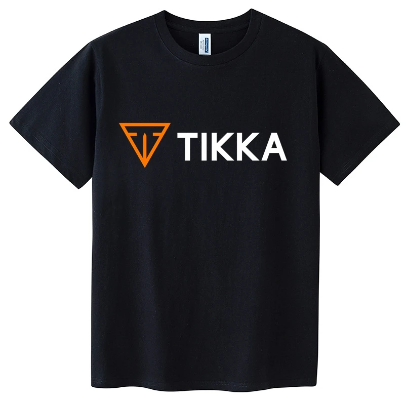 Camiseta 100% de algodón con acción de perno Tikka T3x TACT A1 para hombre, ropa de calle, camisetas, camiseta de manga corta para hombre
