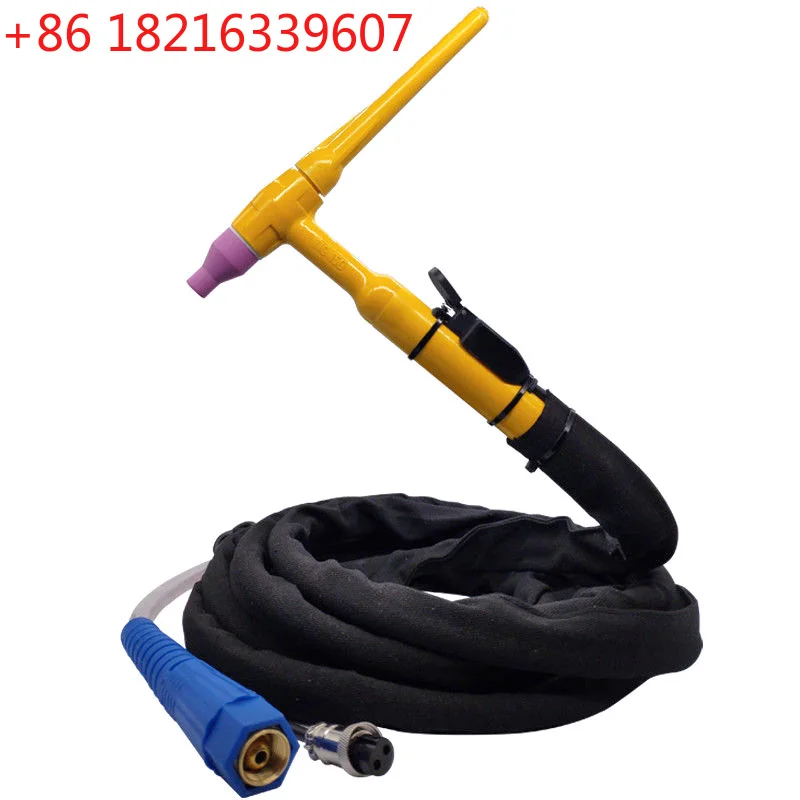 5-15Meters 150A TIG Welding Gun For WS/TIG-200 250 Argon Arc Welding Machine Air-Cooled Anti-scalding Thick Wire TIG Accessories