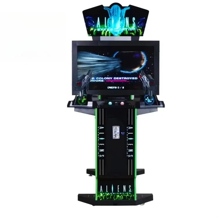 

Новая монетоприемная игровая имитация стрельбы, игровая консоль для продажи в детском парке развлечений