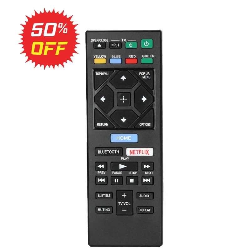 Remote Control for SONY BD DVD Blu-Ray Disc Player RMT-VB201U RMT-VB200U BDP-S1700 BDP-3700 BDP-S6700 BDP-BX370 BDP-BX650