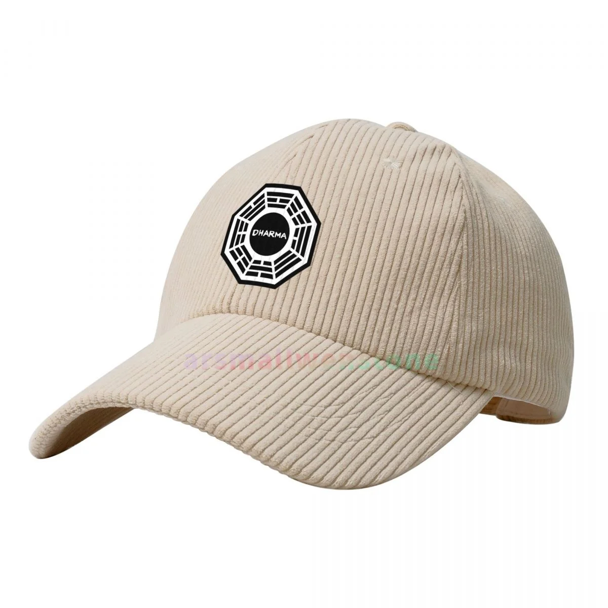 Dharma Initiative Logo (Lost TV Show) Corduroy Baseball Cap New Cotton Solid Color Sunhat Sport Snapback Caps Autumn Warm