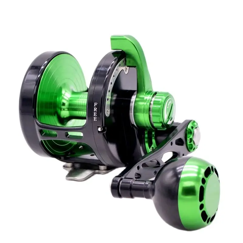 CAMEKOON Slow Jigging Reel Large Line Capacity  9+2BBs Saltwater Fishing Boat Fishing