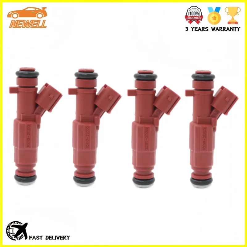 

4pcs 35310-2E000 353102E000 Fuel injector For 2011-2022 Hyundai Elantra Kona Veloster Kia Soul Forte 1.6L 1.8L 2.0L L4