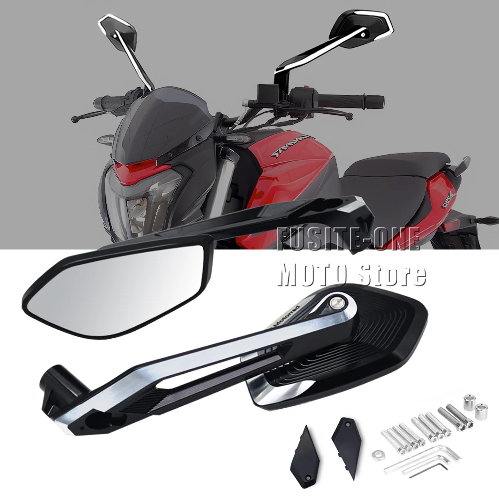 

For Dominar 250 400 200 Dominar400 Dominar250 Dominar200 2018-2024 Adventure Motorcycle Accessories Side Rear View Mirror