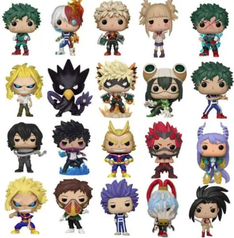 My Hero Academia Midoriya Izuku Deku in Onesie All Might Kurogiri  Shigaraki Tomura Bakugou Katsuki  Vinyl Figure Toys