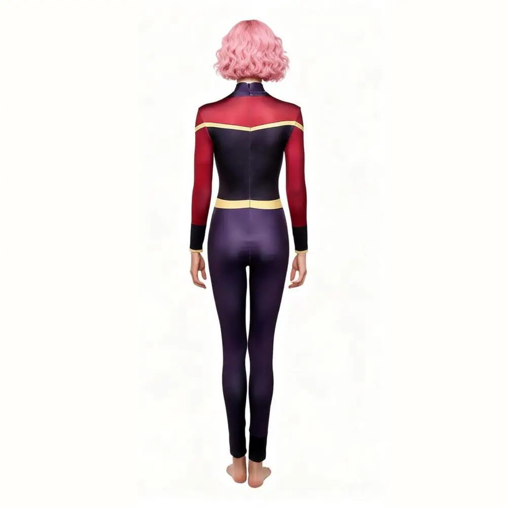 Invincible Thula Cosplay Costume Red Jumpsuit Halloween Role Play Costume NexoCosplay view 5