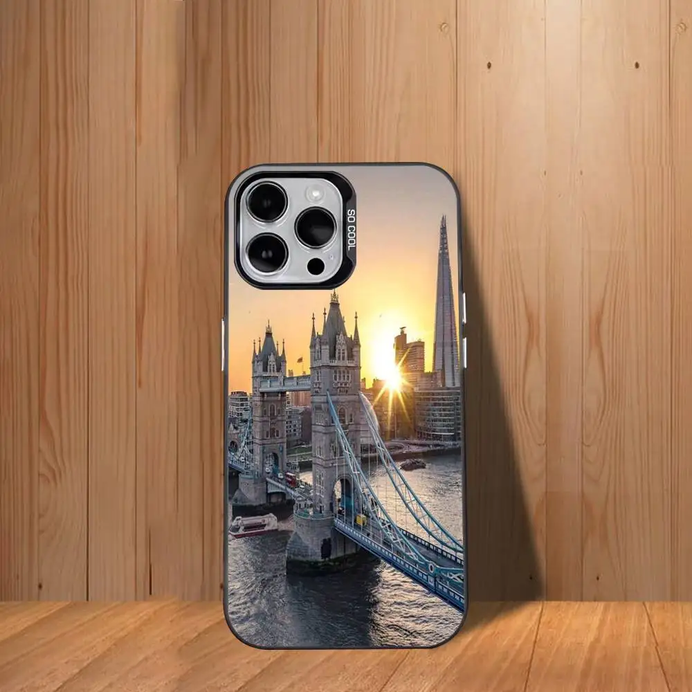 نيويورك C-City I-Image حافظة هاتف آيفون 17,16,15,14,13,12,11,Mini,Pro,SE,MAX غطاء أبيض غير لامع مقاوم للصدمات