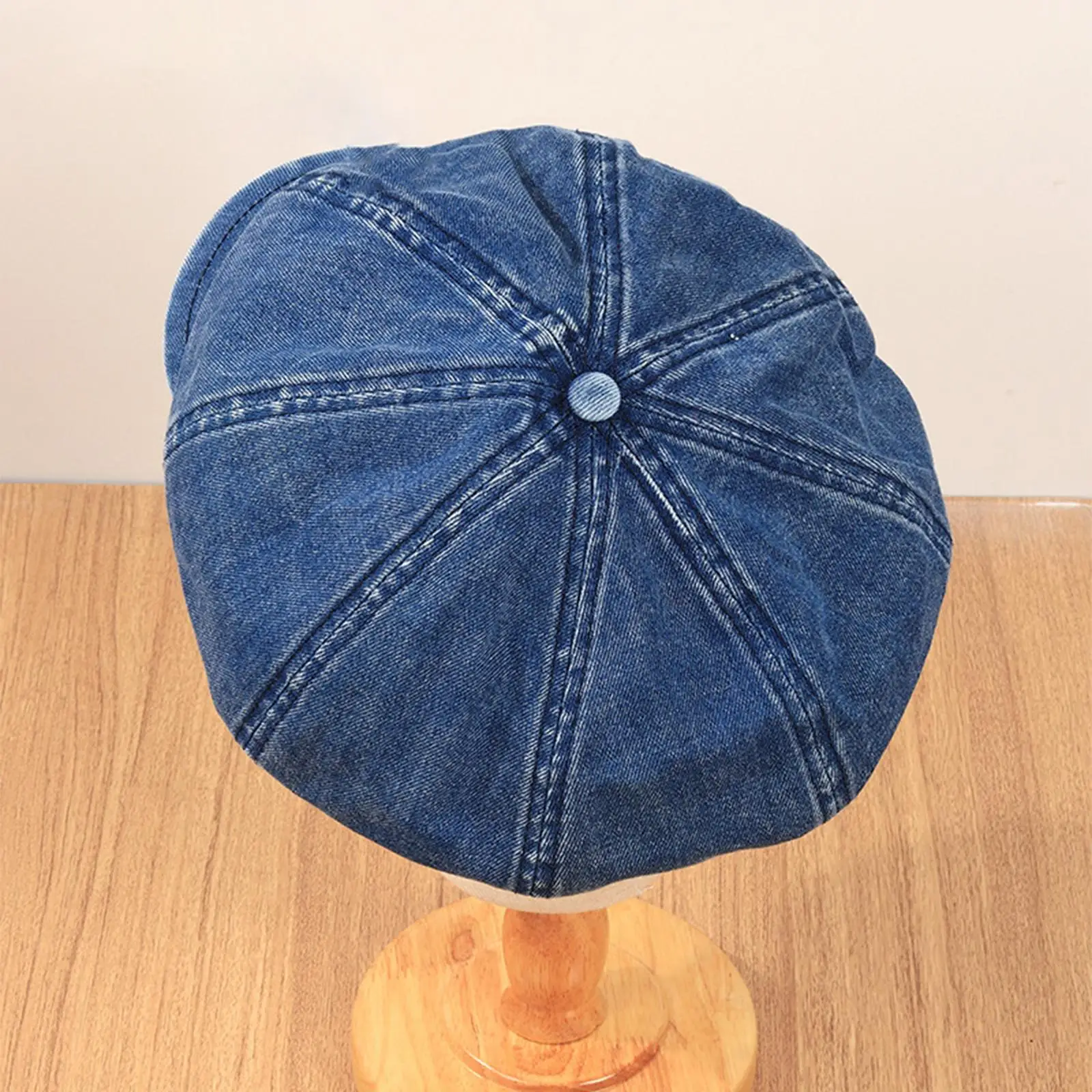 Damen Newsboy Caps Sommer Baskenmützen Cabbie Painter Hüte 8-Panel Vintage Achteckige Schirmmützen