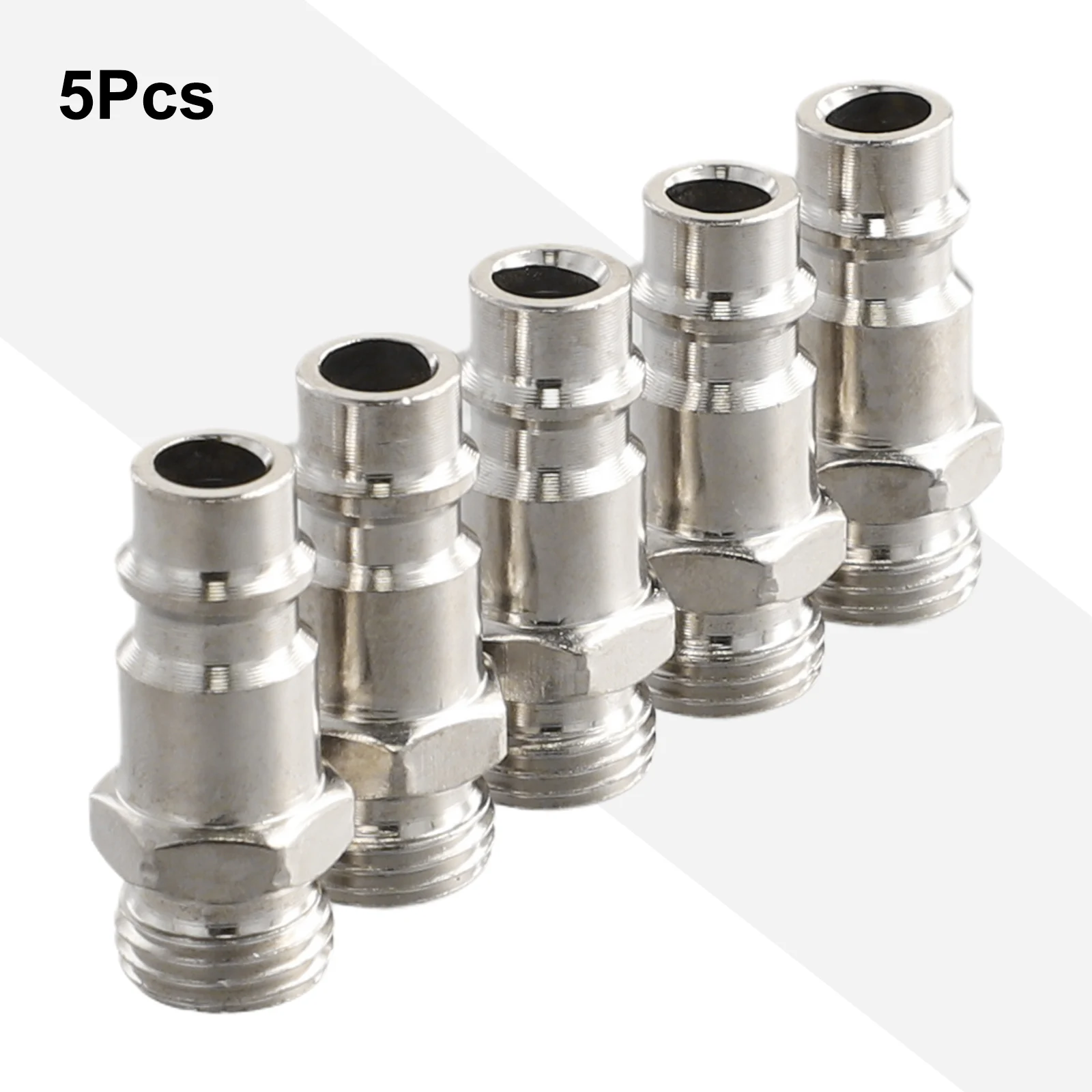 

5Pcs Pneumatic Fitting European Standard EU Euro Type Quick Coupling Connector Coupler For Air CompressorMale Thread BSP Male