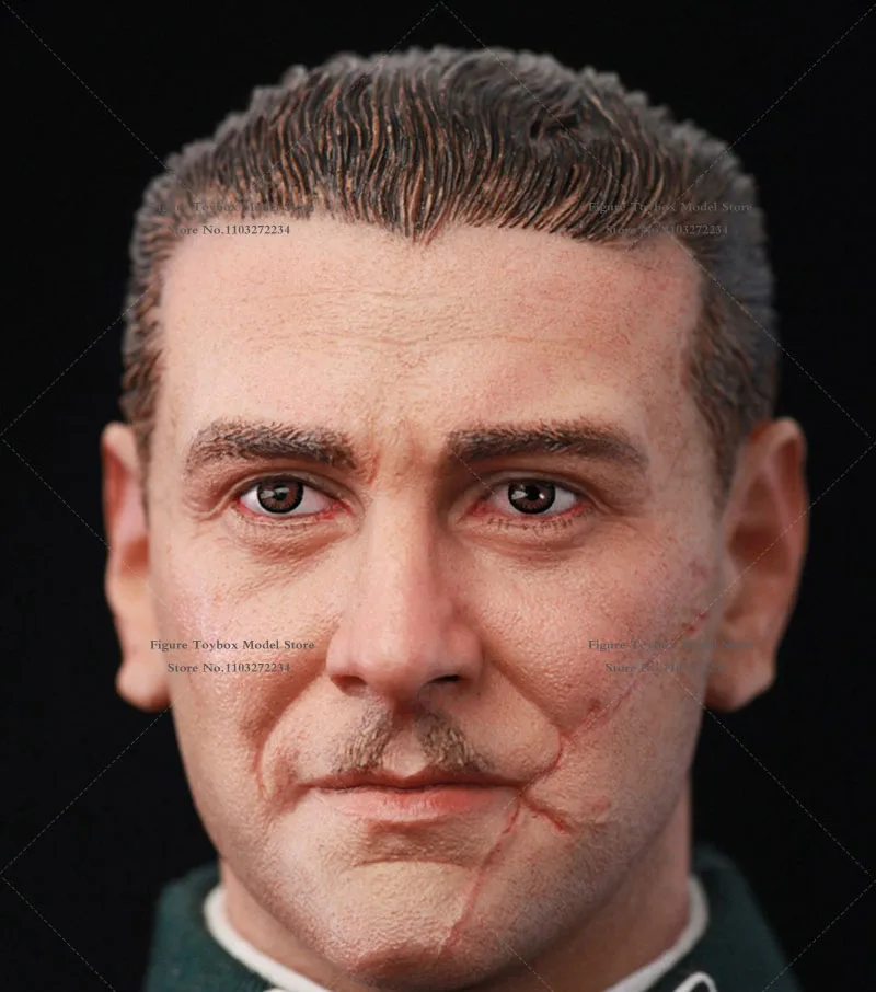 DEED D80172 1/6 Otto Litteken Gezicht Militaire Man Action Figure Historische WWII Legerofficier 12 "Volledige Set Doek Soldaat Speelgoed Collectie