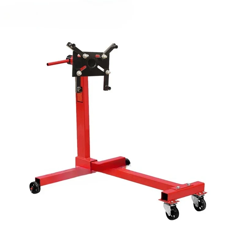 Bracket start machine translation Rotary overhaul Disassembly and assembly Transmission support Trailer maintenance workbench