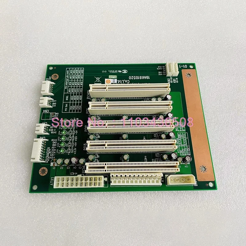 For Advantech Industrial Control Baseboard 5PCI slot supports AT and ATX PCA-6105P5 REV.B2 19AK610520