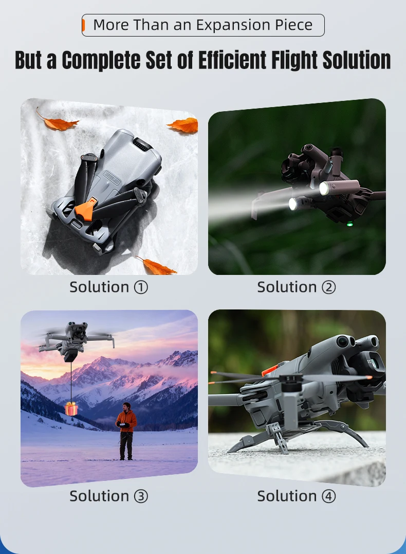 STARTRC Drohnen-Abwurfsystem für DJI Mini 5 Pro Nutzlast/Lieferung/Transport Abwurfvorrichtung für DJI Mini 5Pro Zubehör – Detail 3