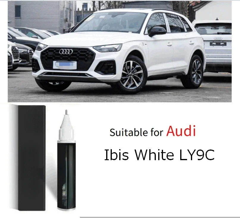 

Paint repair for scratch suitable for Audi ibis White LY9C Glacier White LS9R TPlatinum LX1Y touch-up Pen Scratch Repair paint