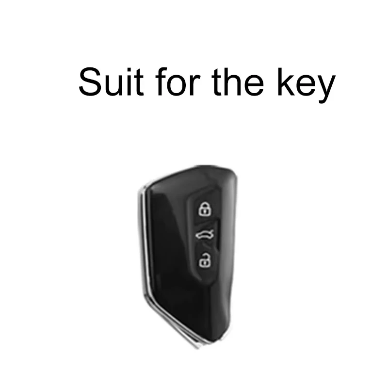 ICAR TPU for VW Volkswagen Golf 8 MK8 2020 MK8 ID.3 ID.4 Cupra Remote Auto Smart Car Key Case Cover FOB Keyring Accessories