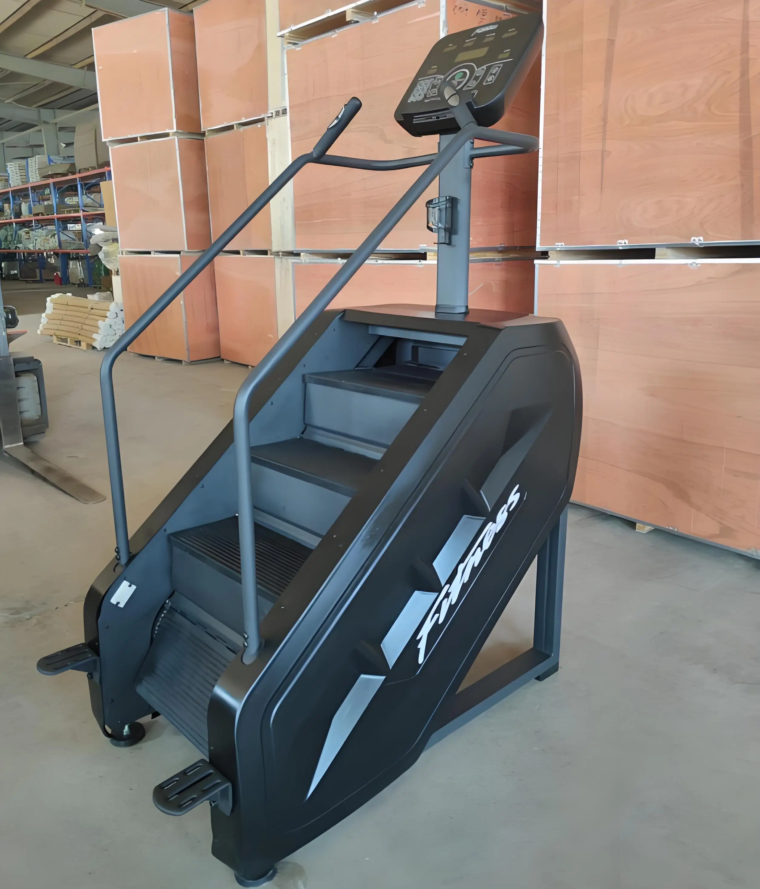 YIHUA Commercial Cardio Gym Equipment Steel Eco-Friendly Electric Stepper Stair Climber Mountain Climbing Machine
