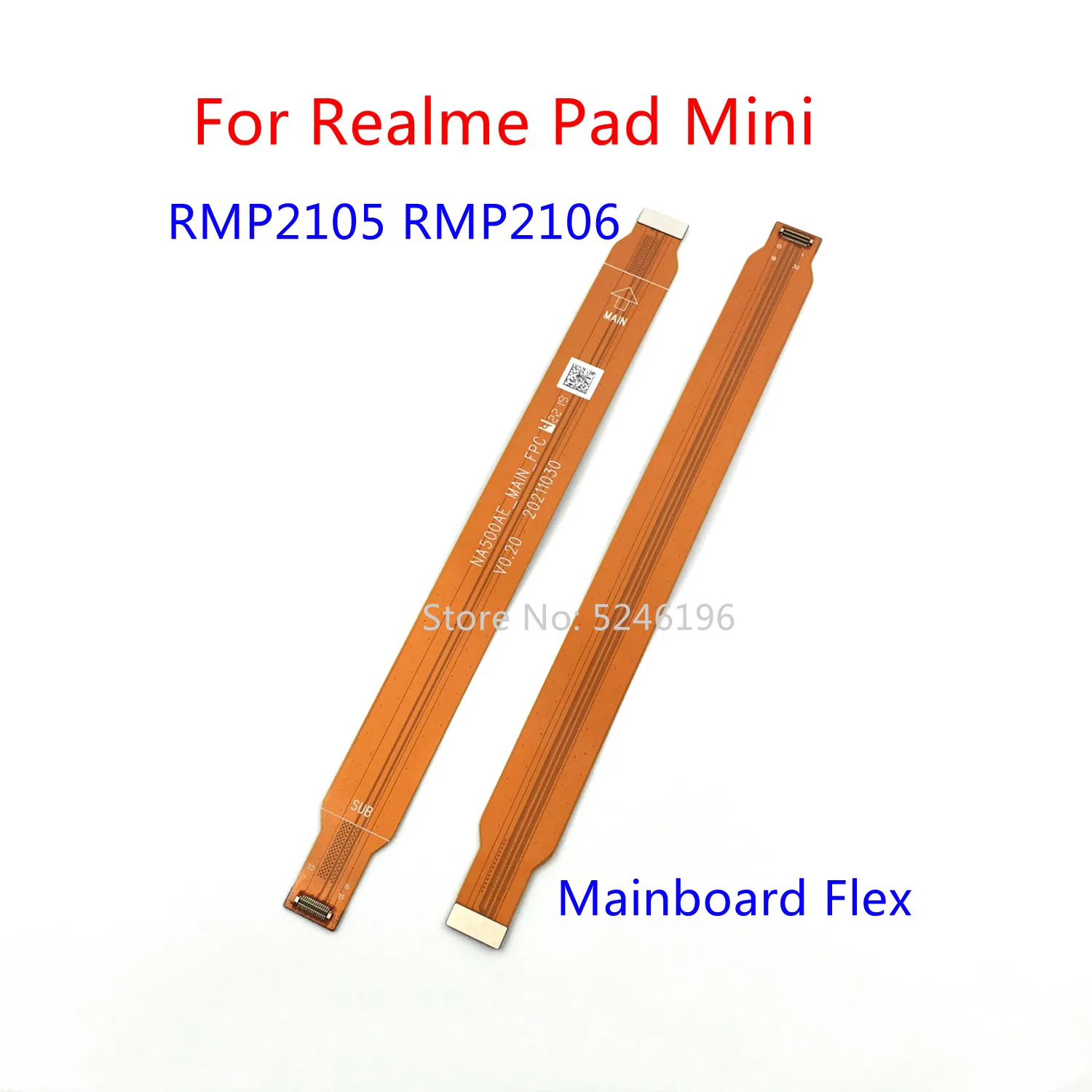 1pcs Main board USB Charging Connect Mainboard Flex Cable For For Realme Pad Mini RMP2105 RMP2106 Replace Part.