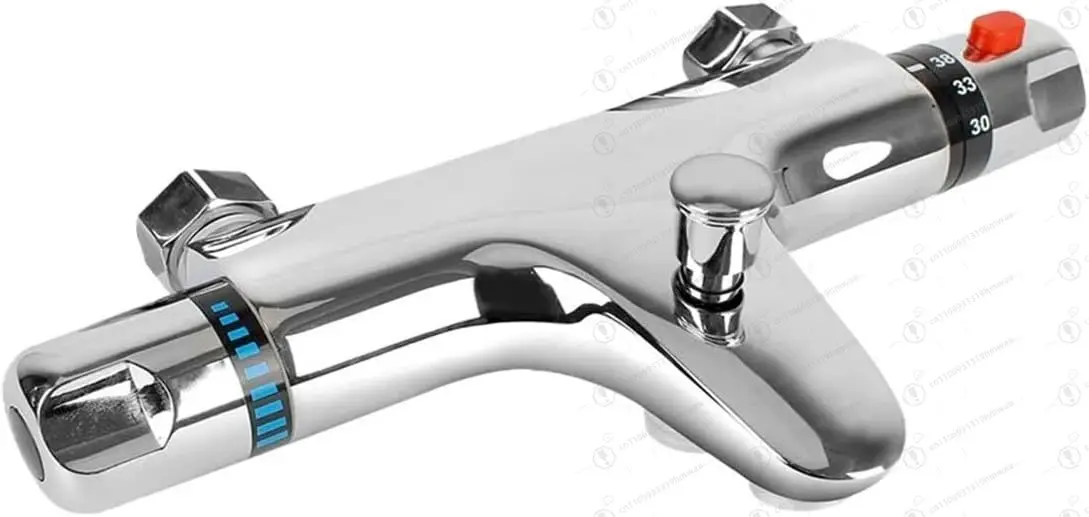 

Bathroom Mixing Valve Hot And Cold Mixer Thermostatic Tap Bathroom Tool