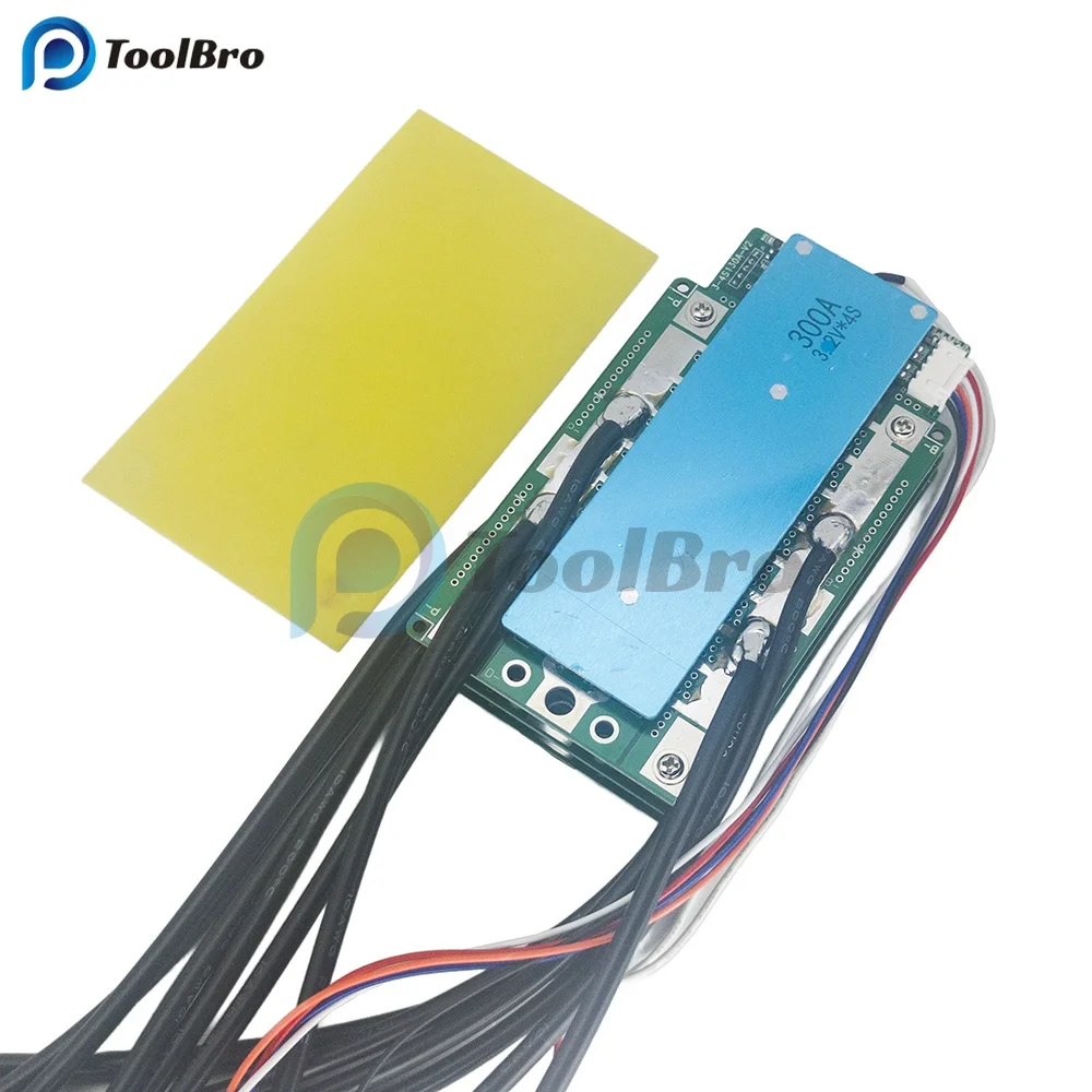 

BMS 4S 12,8 В 300A Lifepo4 Защитная плата аккумуляторных батарей Литий-фосфатный LFP Защита заряда аккумулятора для автомобильного питания