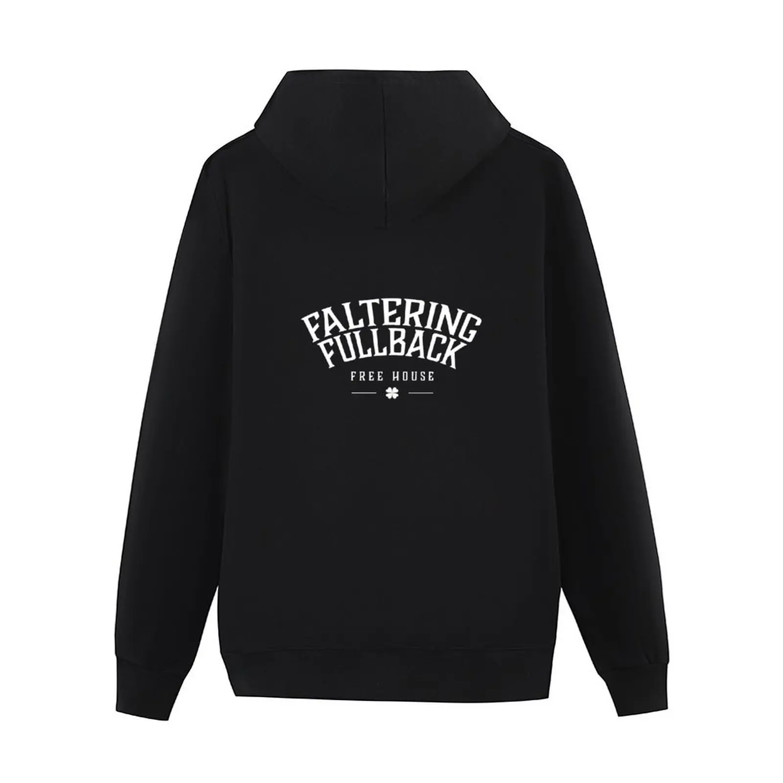 Faltering Fullback Logo (أبيض) هوديي أزياء الرجال النمط الياباني ملابس الخريف الجرافيك تي شيرت الرجال الرجال هوديي البلوز
