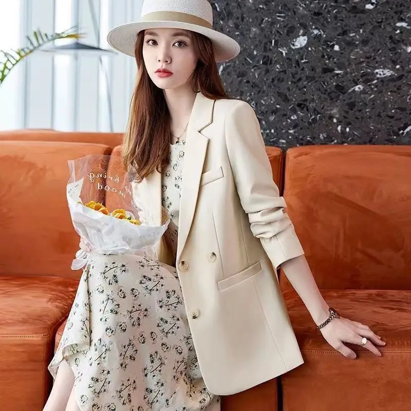 Blazer  Suit Senior Explosive Street Coat Female Spring Autumn New Loose Fitting Leisure Temperament