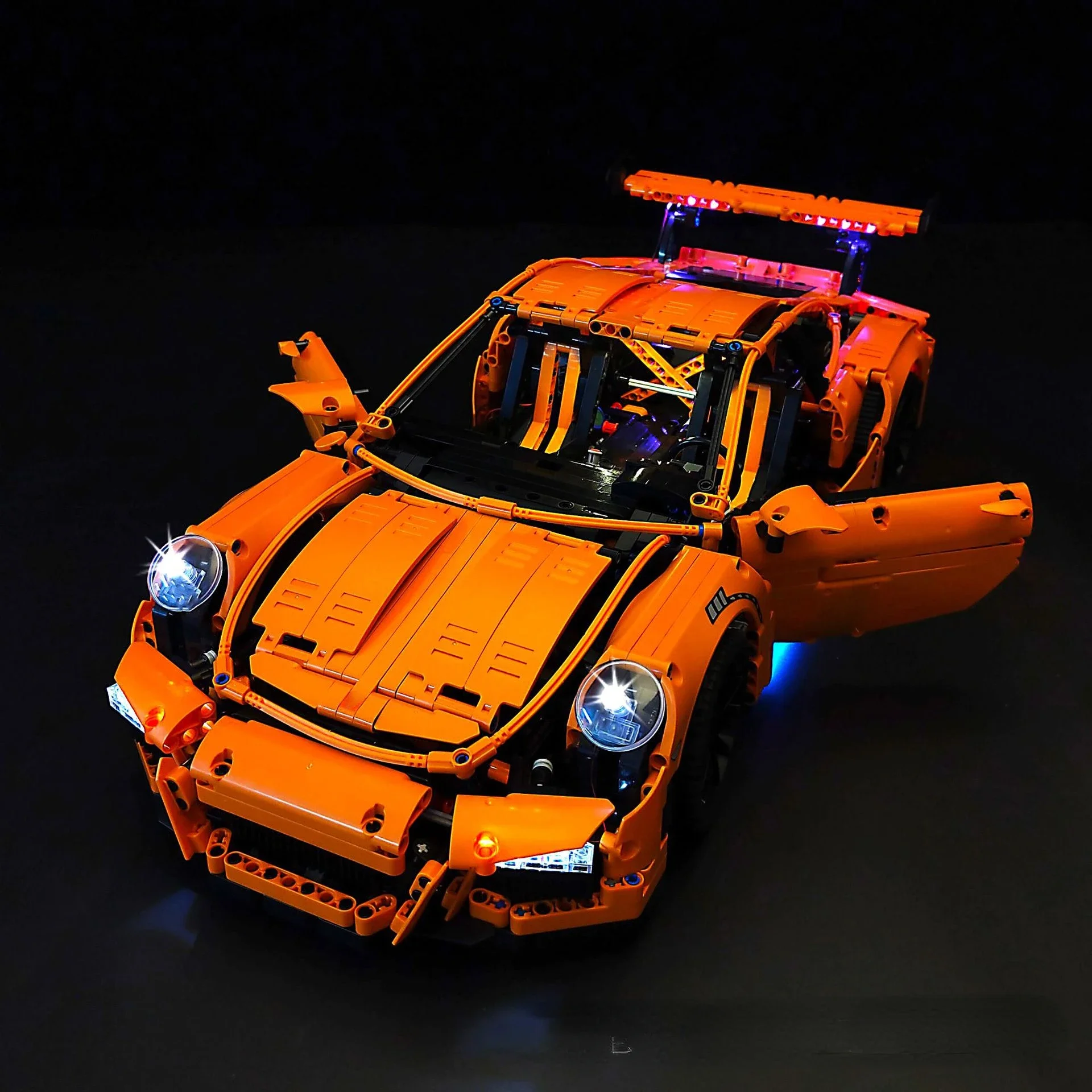 Kit d'éclairage Led adapté aux blocs de construction Porsche 911 GT3 RS 42056, lampe décorative (modèle de briques non incluses)