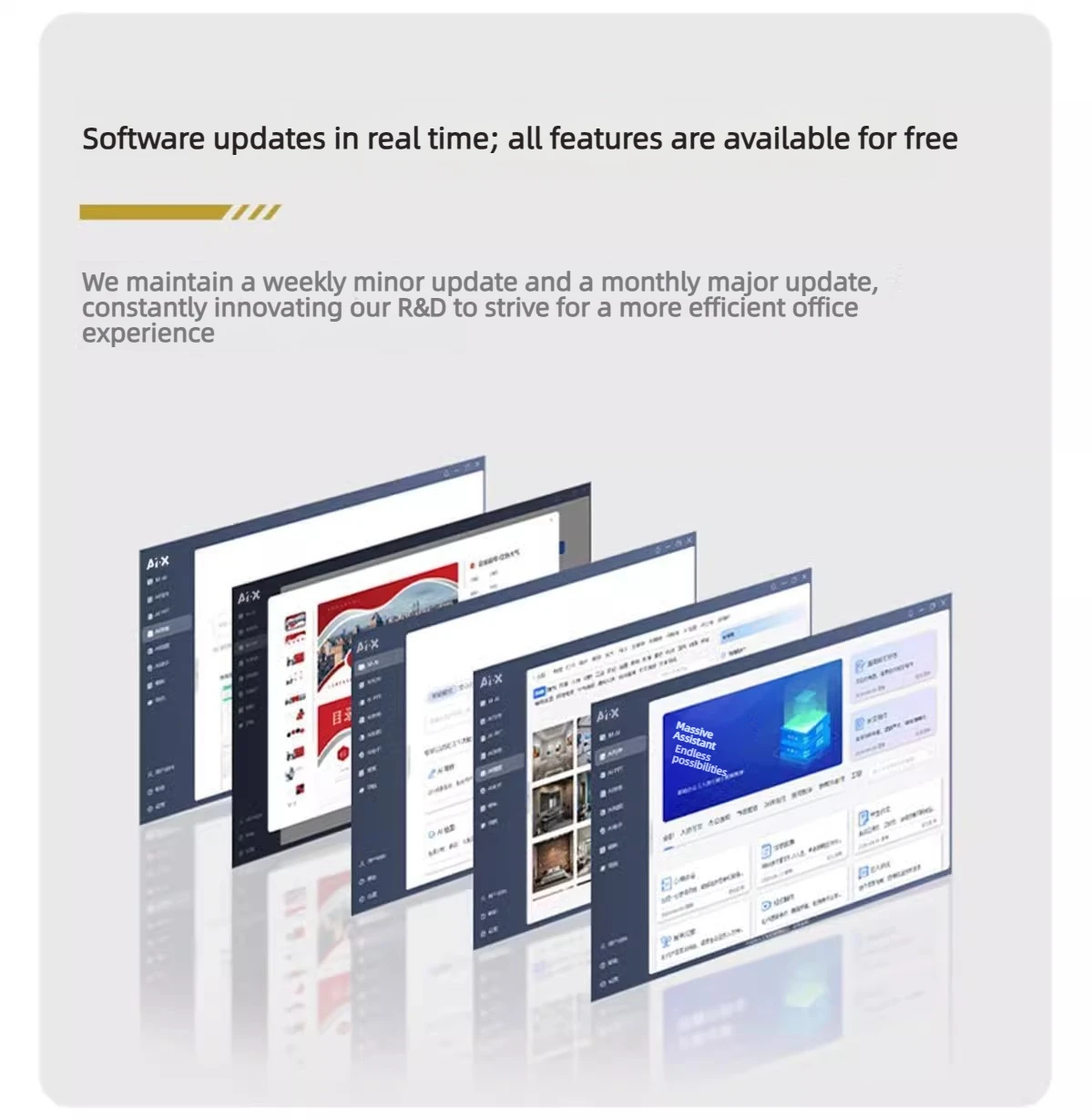 AI Keyboard Mechanical Numeric Smart Wireless Light Mixing Backlit Home Mouse Office Writing PPT Presentations Drawing