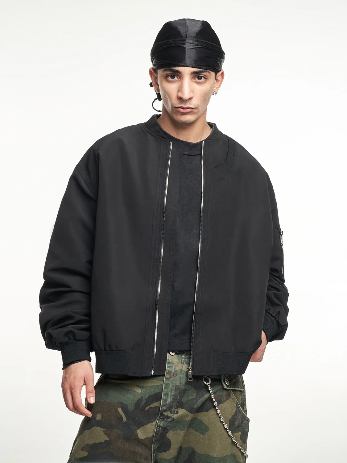 

Cleanfit American Style Thickened Cotton Workwear Jacket Men's High Street Baseball Outerwear Youth Fashion Spring Autumn