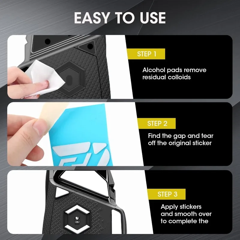 

High-Speed Glide Anti-Slip Foot Pads For Logitech G502 Hero – 2-in-1 ICE Set, Wear-Resistant For Pro Gaming