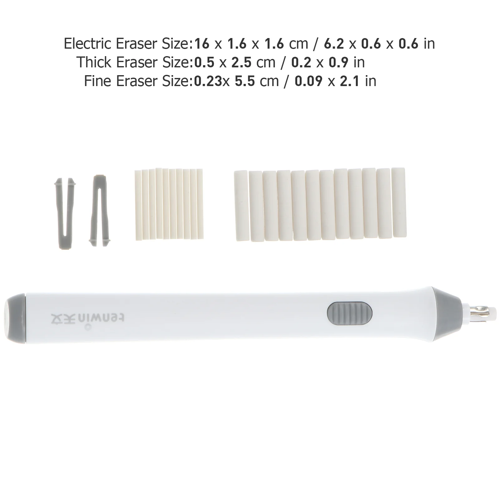 Imagem -02 - Lápis Abs Auto-rotativo para Crianças Destaque Eléctrico Borrachas Infantis Kit de Baterias