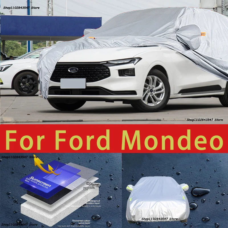 

Защитный чехол для автомобиля Ford Mondeo, защита от солнца, защита от охлаждения, автомобильная одежда, защита краски автомобиля