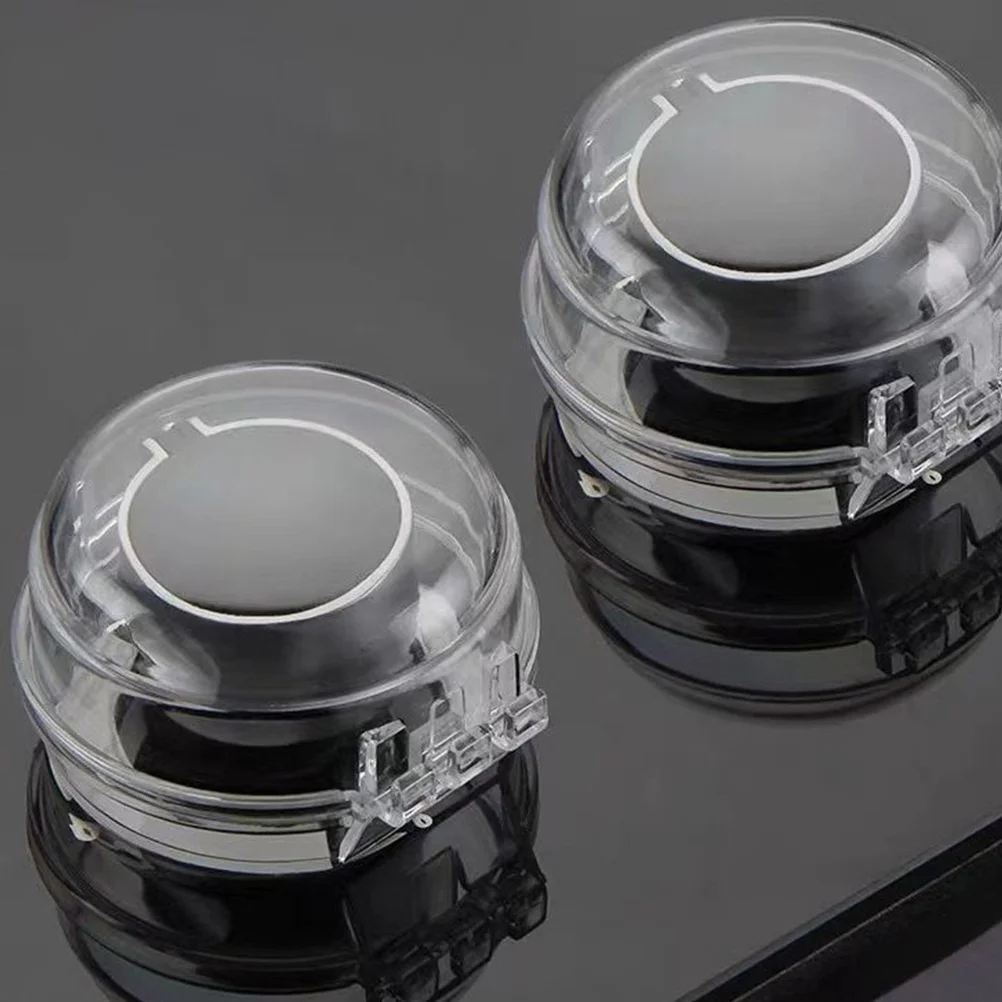 4 Pcs Gas Switch Cover Stove Knob Caps Baby Proof Lock Protective Safety Guards Child Pvc Locks