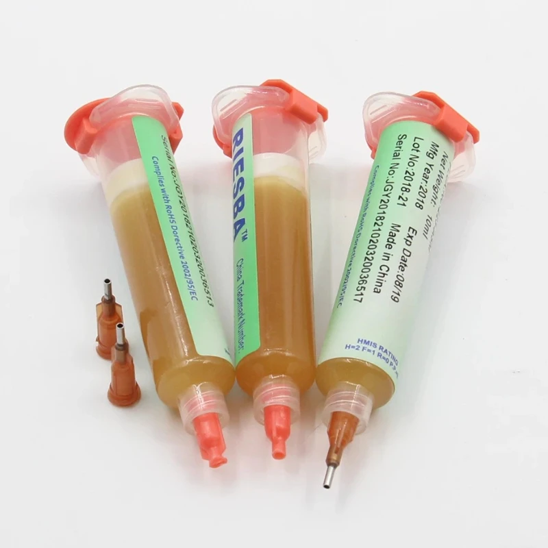 NC-559/223-ASM Flux No Clean Nc 559 Soldering Flux SMD BGA Reballing Welding Flux Amtech Welding Flow +Needles Rework Tools