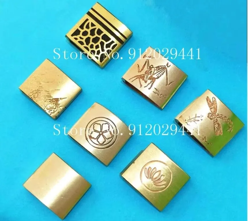 Exquisite Brass Habaki Collar Clip For Japanese Samurai Sword Katana Wakizashi Fittings