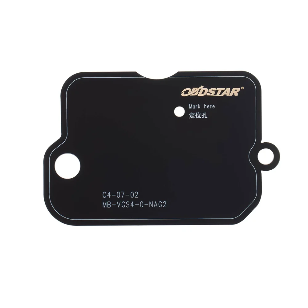 Afbeelding 6: OBDSTAR C4-07(MB-VGS4-0-NAG2) Adapter Kit Volledige Configuratie
