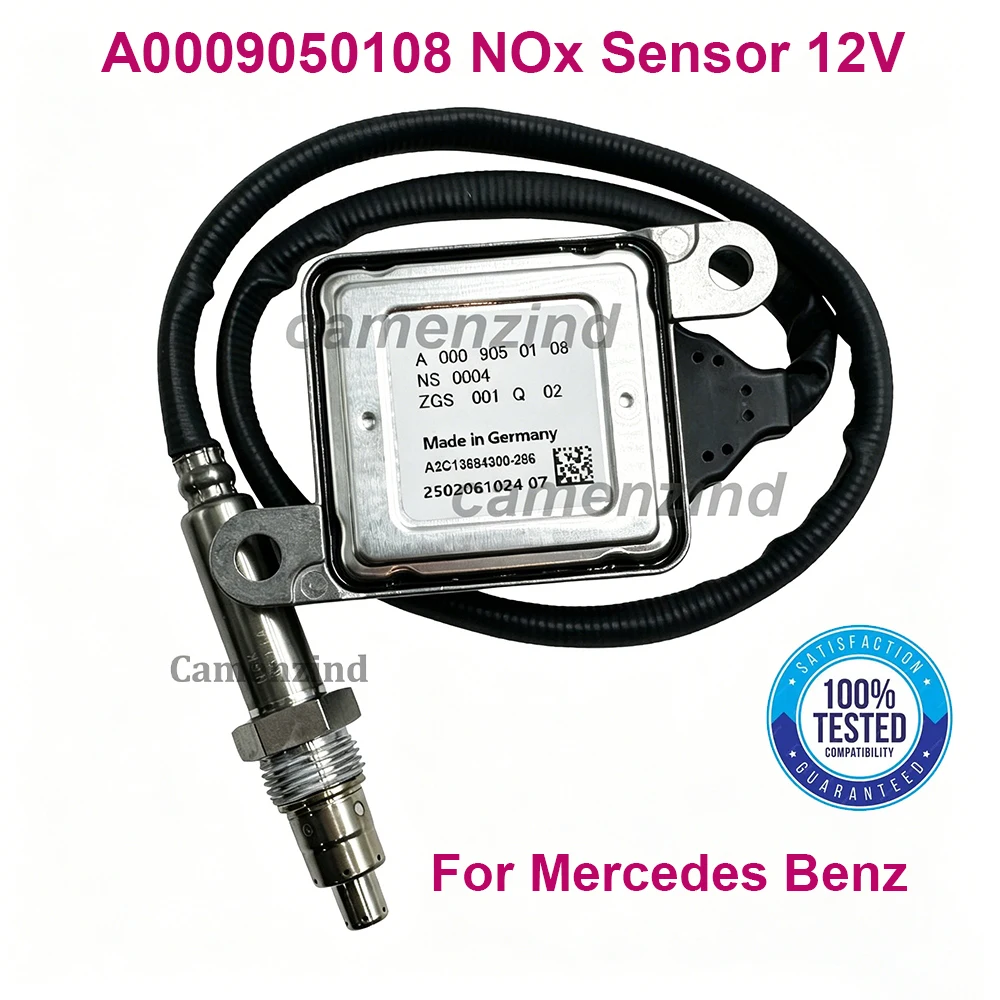 

A0009050108 0009050108 New Nitrogen Oxygen NOx Sensor 12V For Mercedes Benz W205 W164 W253 W213 W238 X166 , 1 Year warranty