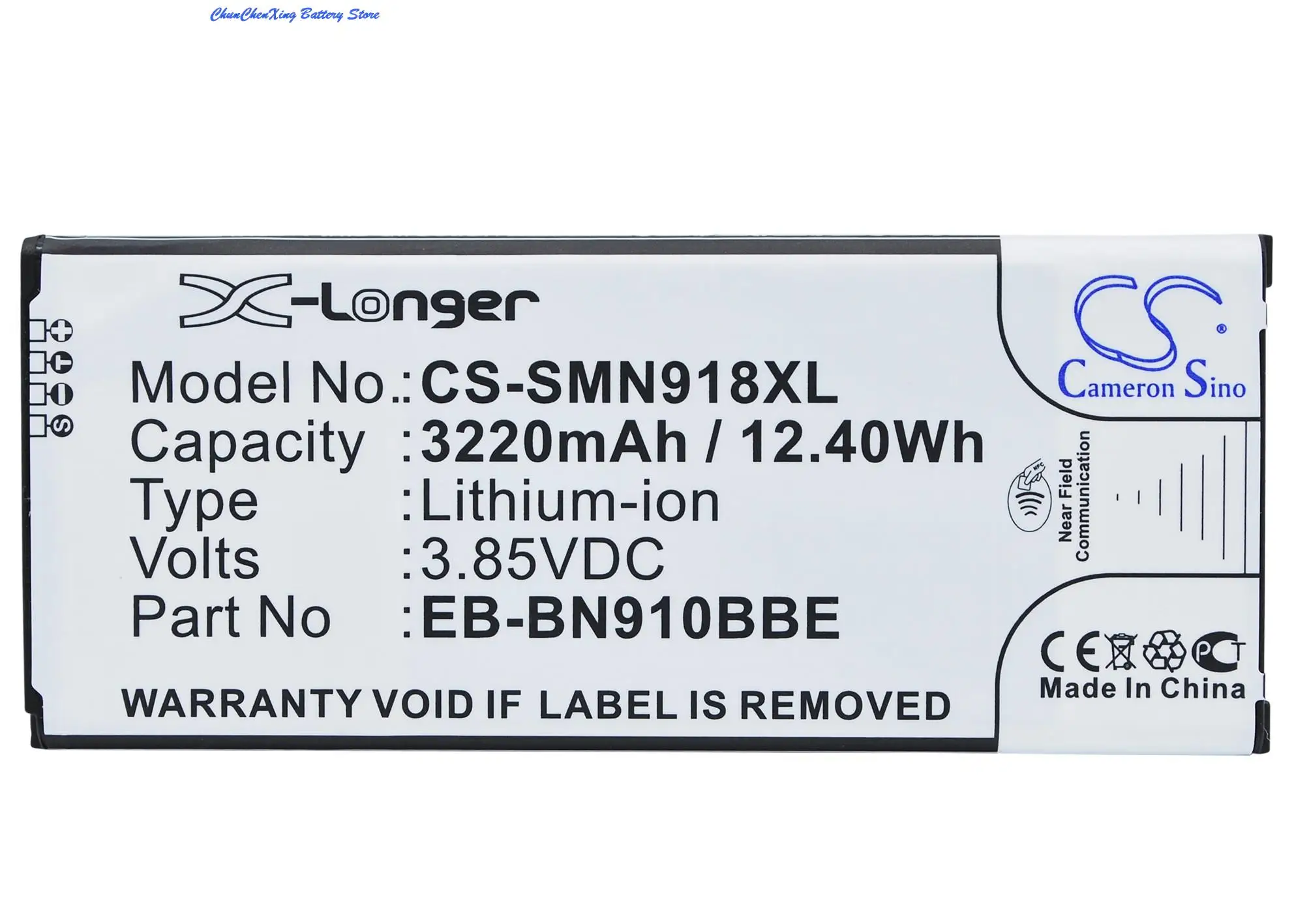 

Аккумулятор 3220 мАч EB-BN910BBE для Samsung Galaxy Note 4, N910A, N910C, N910G, N910H, N910I, N910K, N910L, N910M, N910S, N910T