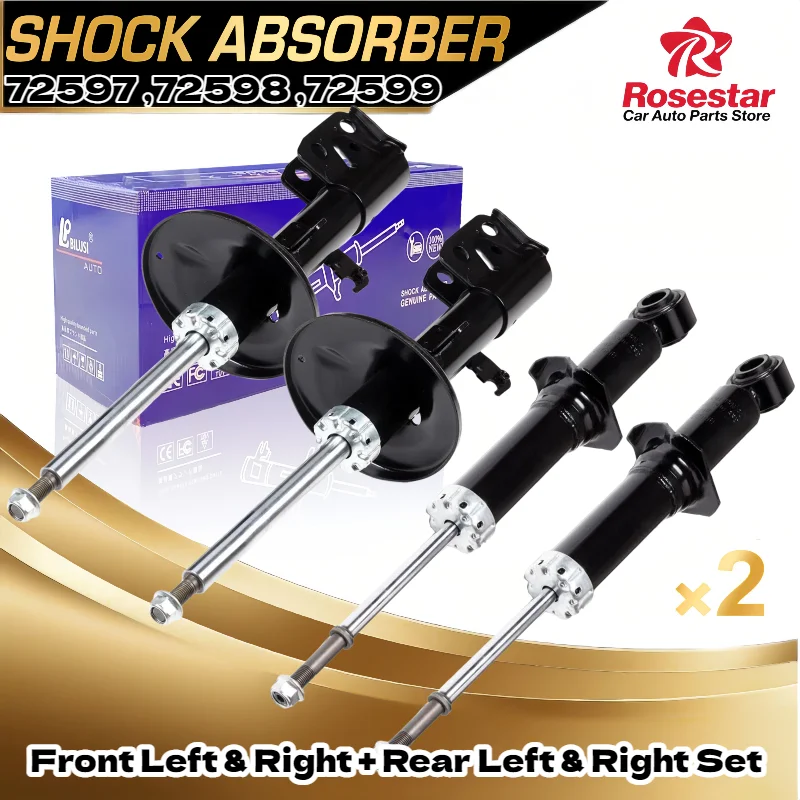 

Front Left & Right / Rear Left & Right Set For 2009-2013 Toyota For Corolla Matrix Shocks Absorbers